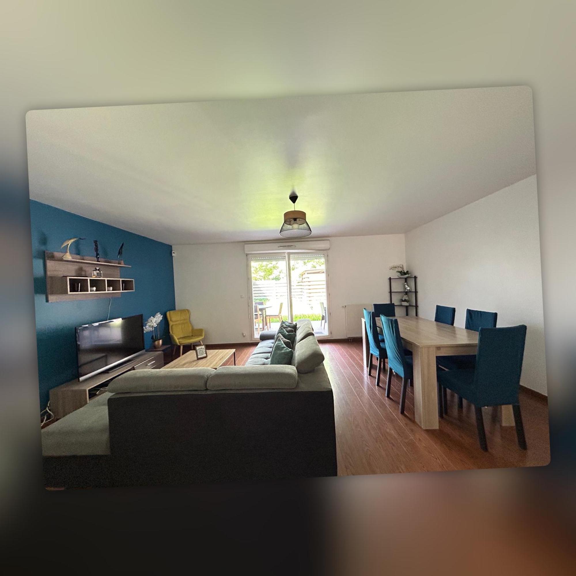 Le Duplex Chessy - 15Min From Disneyland - 2 Private Parkings - Garden - Kingsize & Queensize Bed - Supermarket Behind The House エクステリア 写真
